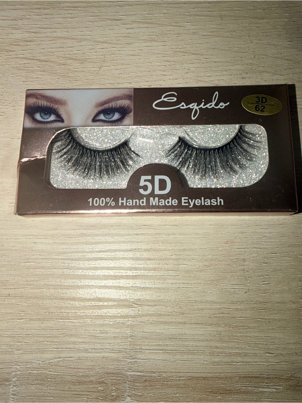 Esqido 5D 62 100% Handmade False Eyelashes – Dramatic Full Volume